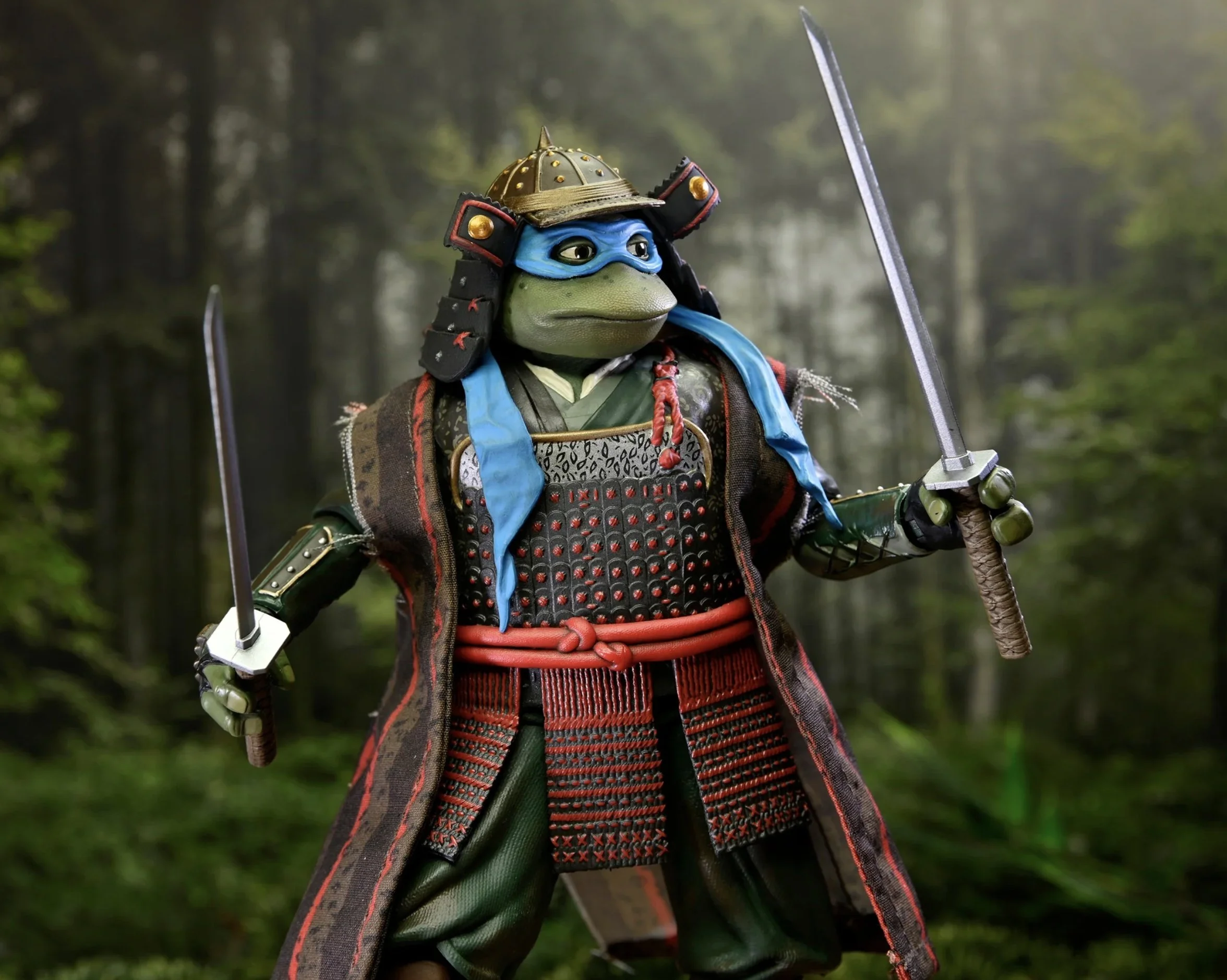 ド*ブ様 TMNT Movie III サムライフィギュア 4体セット NECA: TMNT 3 Samurai 4-Pack Con Exclusive Revealed